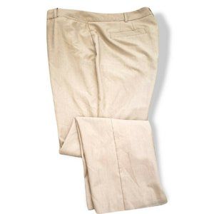 Worthington Industries Women's Beige Modern Fit Dress Pants Size 20W